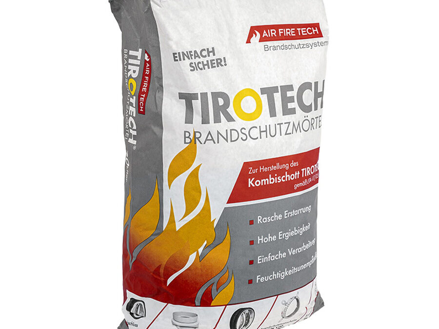 TIROTECH – Brandschutzmörtel