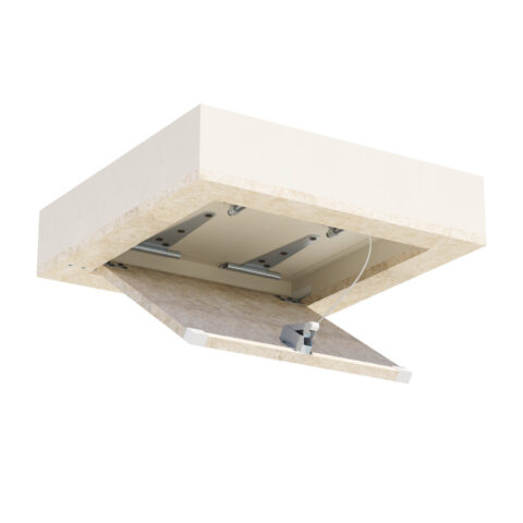Produktansicht des Revisionsöffnungsverschlusses FIREREV Duo DE/GPS EI60/EI30