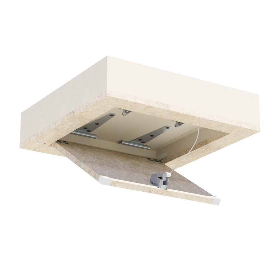 Produktansicht des Revisionsöffnungsverschlusses FIREREV Duo DE/GPS EI60/EI30