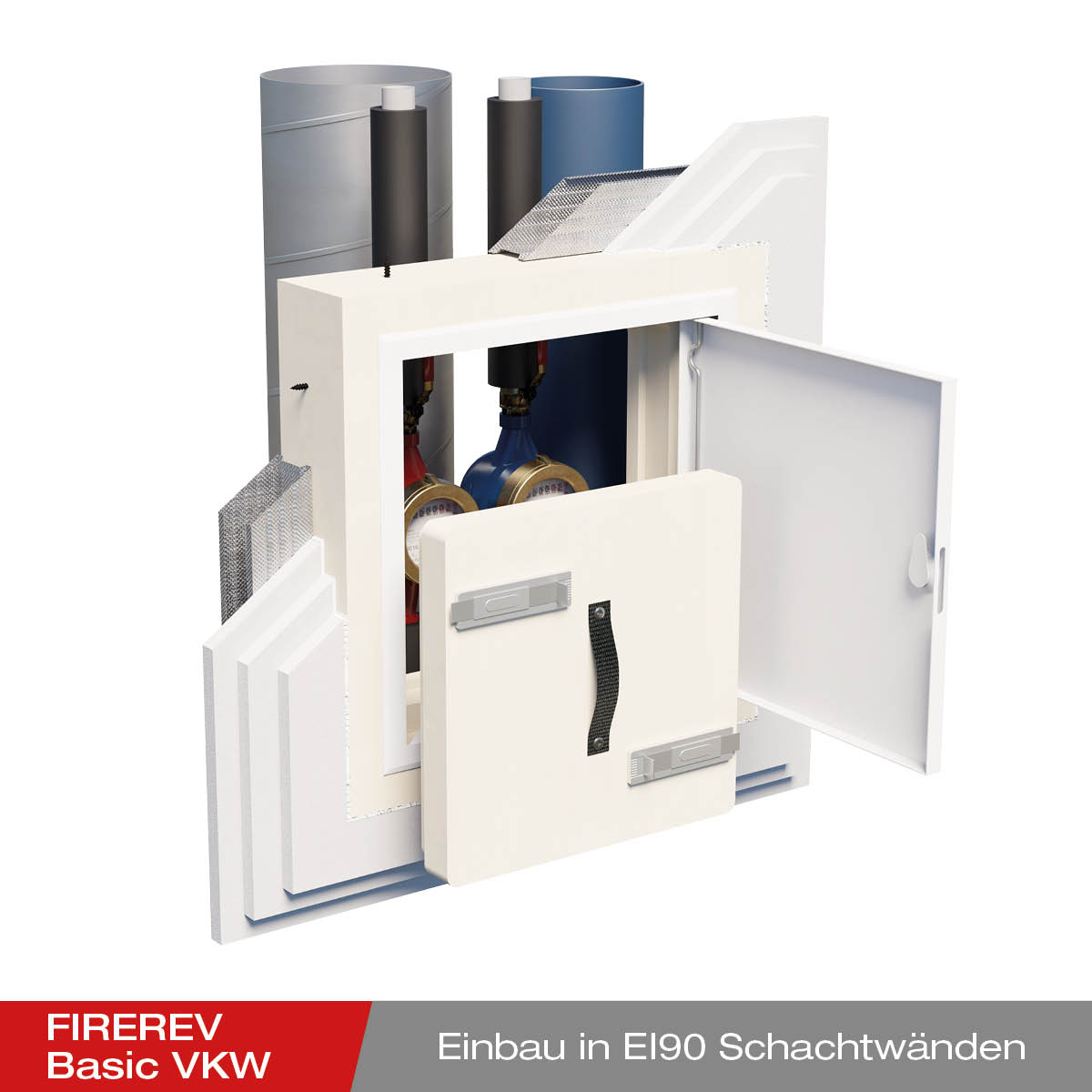 Abbildung - Einbau - FIREREV Basic VKW EI90