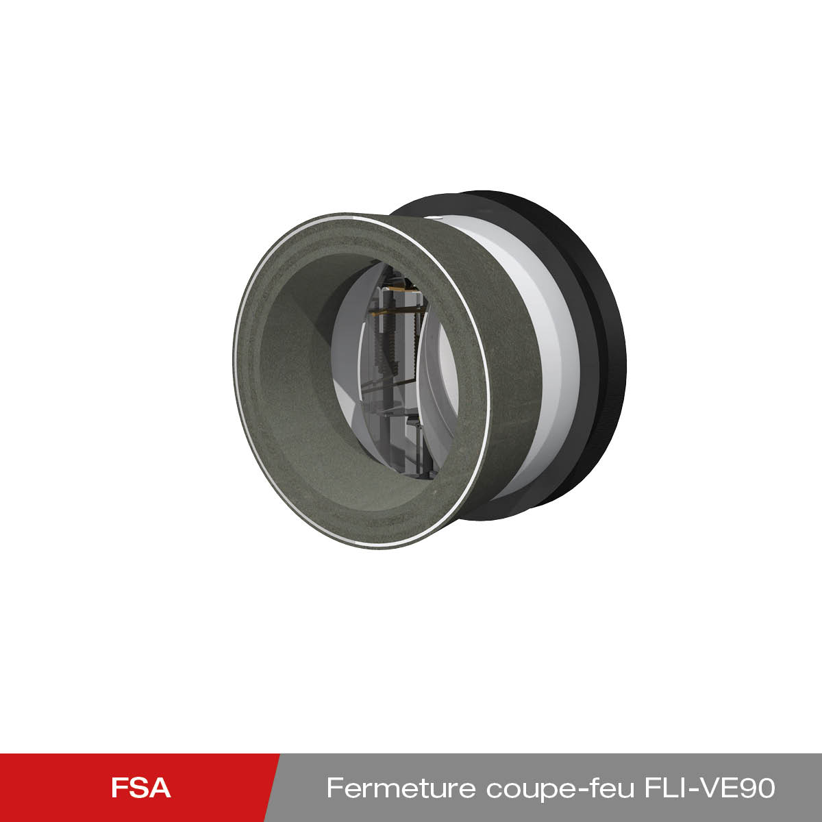 Produit - FSA Fermeture coupe-feu FLI-VE