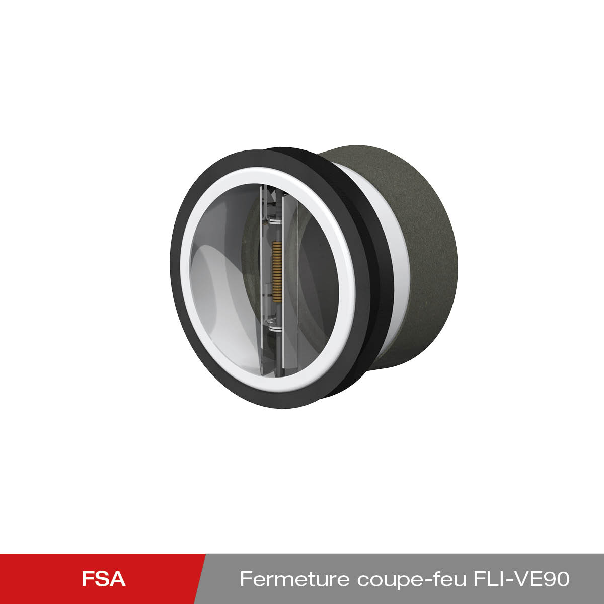 Produit - FSA Fermeture coupe-feu FLI-VE