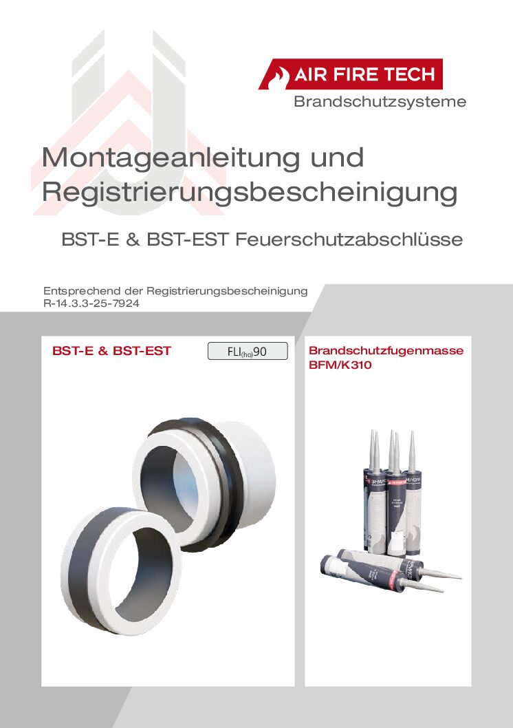 BST-E et BST-EST – Notice de montage – allemand (0,87 Mo)