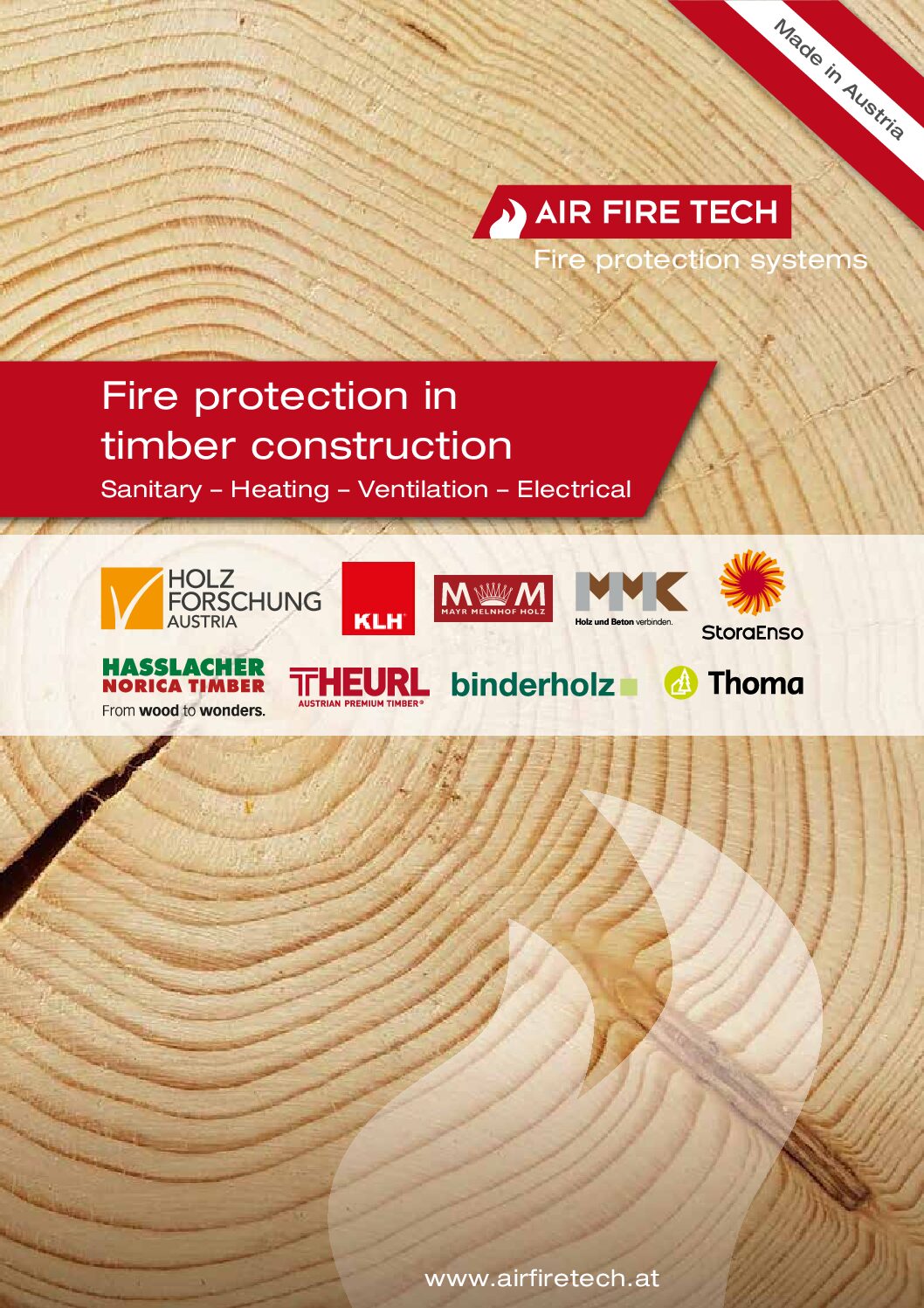 Fire protection in timber construction – Brochure – english (13,00 MB)